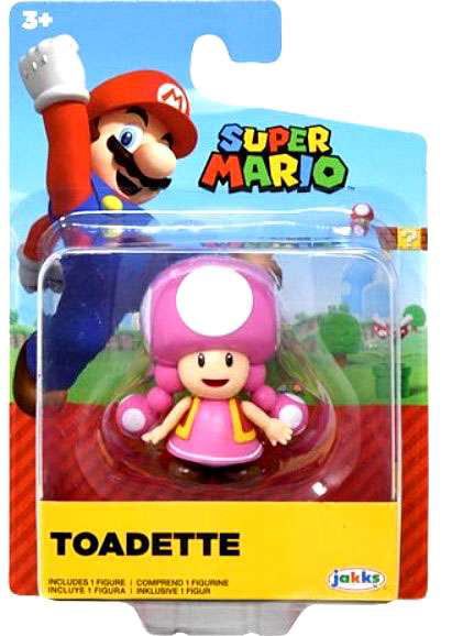 Photo 1 of World of Nintendo Super Mario Toadette Mini Figure