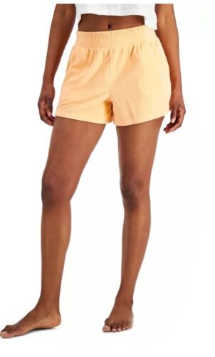 Photo 1 of XLARGE - Jenni Women's Smocked-Waist Terry Cloth Shorts, Created For Macy's