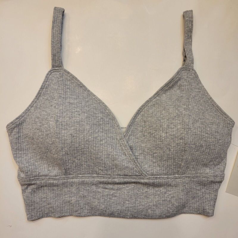 Photo 2 of SIZE MEDIUM - Jenni's ribbed bralette is a cute and comfy everyday style essential to any wardrobe. Coverage: Moderate coverage, Support: Moderate support, Straps: Adjustable straps, Cups: Removable cups, Closure: Pullover, Created for Macy's