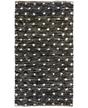 Photo 2 of Rug from BCBG MAXAZRIA. Give any space a fresh modern feel with the stylish tufted dots showcased on this cotton accent rug from BCBG MAXAZRIA.
Dimensions: 27" x 45" - 100% cotton - Spot clean only.