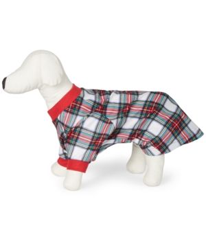 Photo 1 of SIZE MEDIUM - Matching Pet Stewart Plaid Family Pajamas, Created for Macy's. Christmas - Holidays