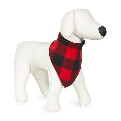 Photo 1 of SIZE S/M - Matching Pet Red Check Family Pajamas Bandana, Created for Macy's - Christmas - Holidays