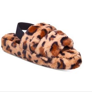 Photo 1 of SIZE L (9-10) JENNI-EDI/VANTIMEX Jenni Women's Plush Faux Fur Leopard