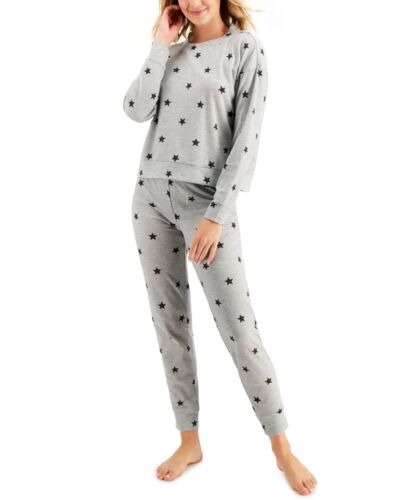 Photo 1 of PLUS SIZE XXL Jenni Women's Long Sleeve Waffle Pajama Top and Jogger Set