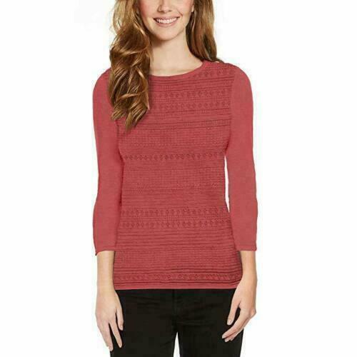 Photo 1 of SIZE M Buffalo David Bitton Women's Sweater 3/4 Sleeve Top Pullover