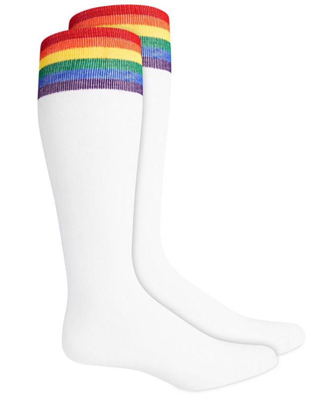 Photo 1 of INC International Concepts Women's Knee High Rainbow Socks