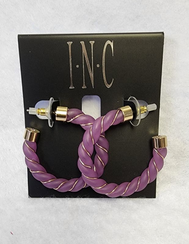 Photo 1 of INC INTERNATIONAL CONCEPTS HOOP EARRINGS