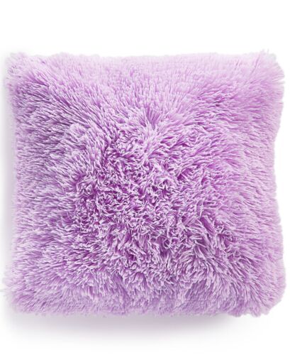 Photo 1 of Whim by Martha Stewart Collection Faux-Fur 18 Square Decorative