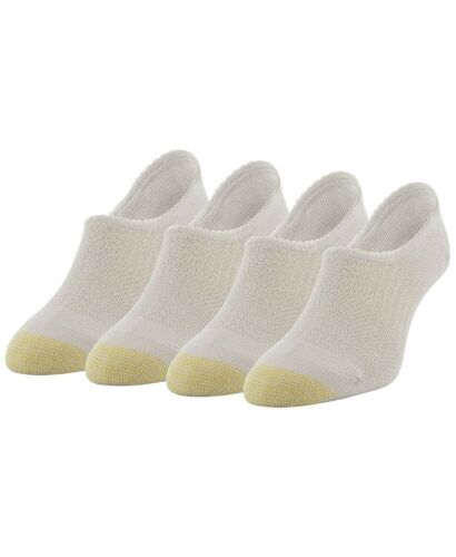 Photo 1 of GOLD TOE Women's Liner Socks Lace Tip Mid Sport 4 Pack Beige