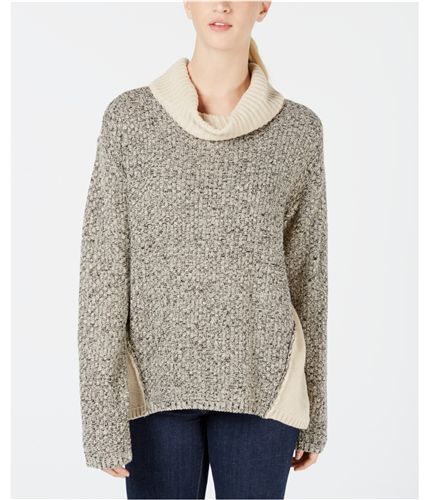 Photo 1 of SIZE M BCX  Women's Cowlneck Knit Sweater Oatmeal