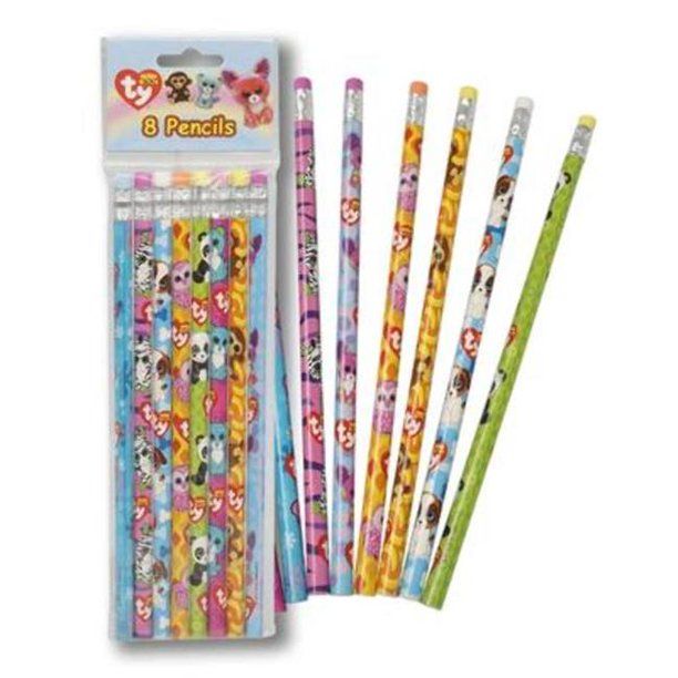 Photo 1 of TY Beanie Boos Pencil, Pack of 8 
