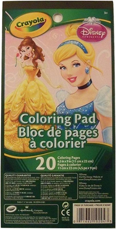 Photo 1 of Disney Princess Crayola Coloring Pad