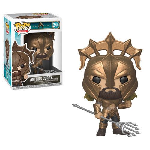 Photo 1 of Funko POP! Heroes - Aquaman Vinyl Figure - ARTHUR CURRY (Gladiator) #244