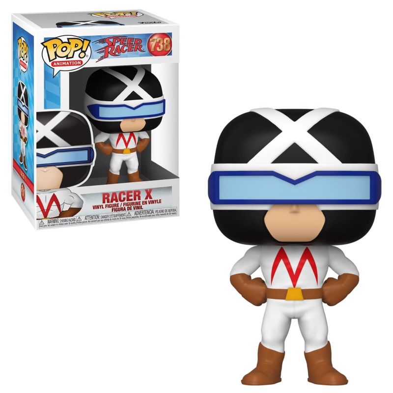 Photo 1 of Speed Racer Animated TV Series Racer X Vinyl POP Figure Toy #738 FUNKO 