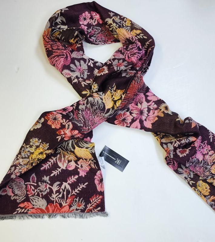 Photo 1 of INC INTERNATIONAL CONCEPTS OVERSISE PURPLE SCARF