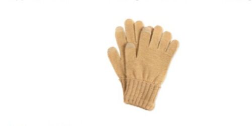 Photo 1 of STYLE & CO Women's Solid Shine Tech-Tip Gloves