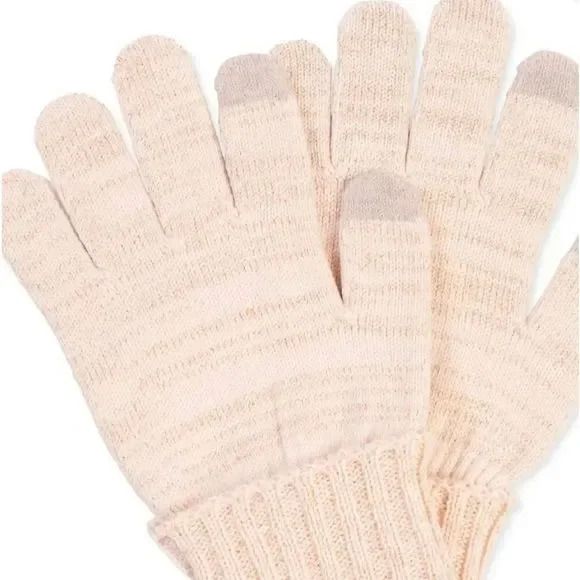 Photo 1 of STYLE & CO Women's Solid Shine Tech-Tip Gloves