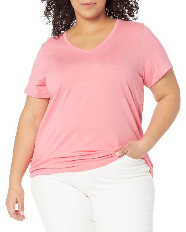 Photo 1 of PLUS SIZE XXXL HUE Women's Short Sleeve Crew-Neck Sleep Tee