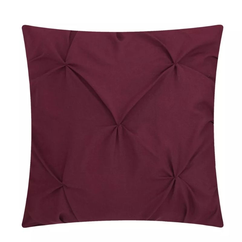 Photo 4 of KING SIZE Chic Home Hannah 10-Pc. Comforter Set Collection - Burgundy
Includes: comforter, 2 pillow shams, 2 decorative pillows, 1 breakfast pillow, 4pc sheet set