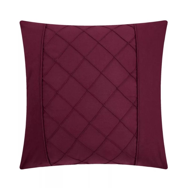 Photo 3 of KING SIZE Chic Home Hannah 10-Pc. Comforter Set Collection - Burgundy
Includes: comforter, 2 pillow shams, 2 decorative pillows, 1 breakfast pillow, 4pc sheet set