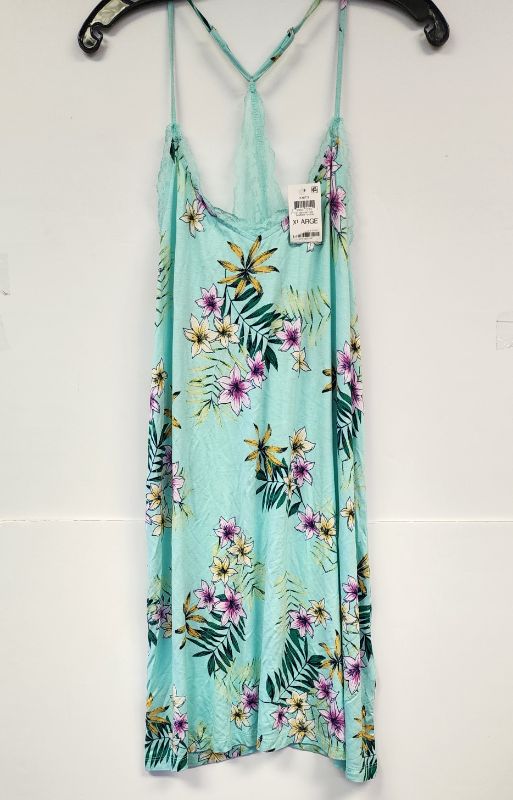 Photo 1 of SIZE XL INC INTIMATES Women's Floral Print Chemise Night Gown