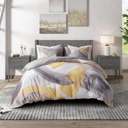 Photo 1 of KING/ CAL KING COSMO LIVING 3 PIECE COMFORTER SET- 
STORE DISPLAY Includes comforter and 2 shams