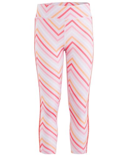 Photo 1 of Calvin Klein Performance Big Girls Zigzag-Print Capri Leggings Size L 12/14