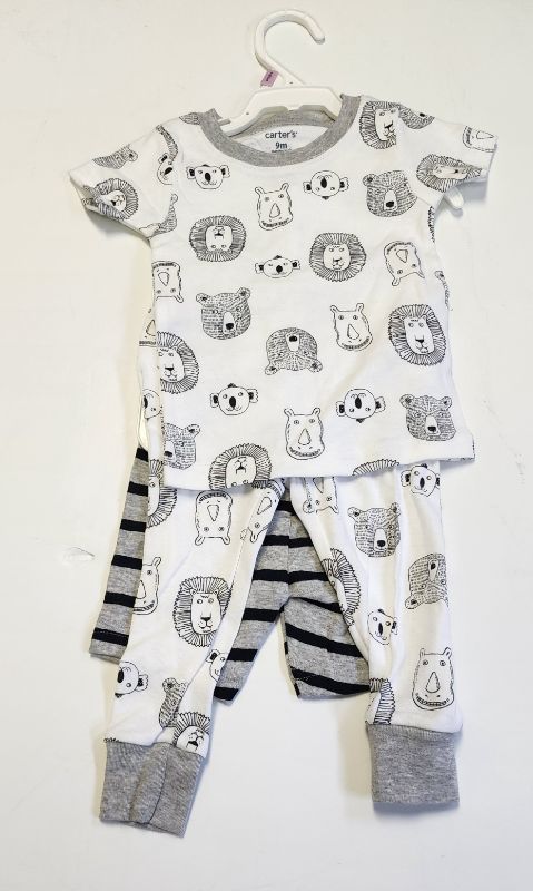 Photo 1 of 9M CARTERS BOY'S 3 PC PJ'S SET 