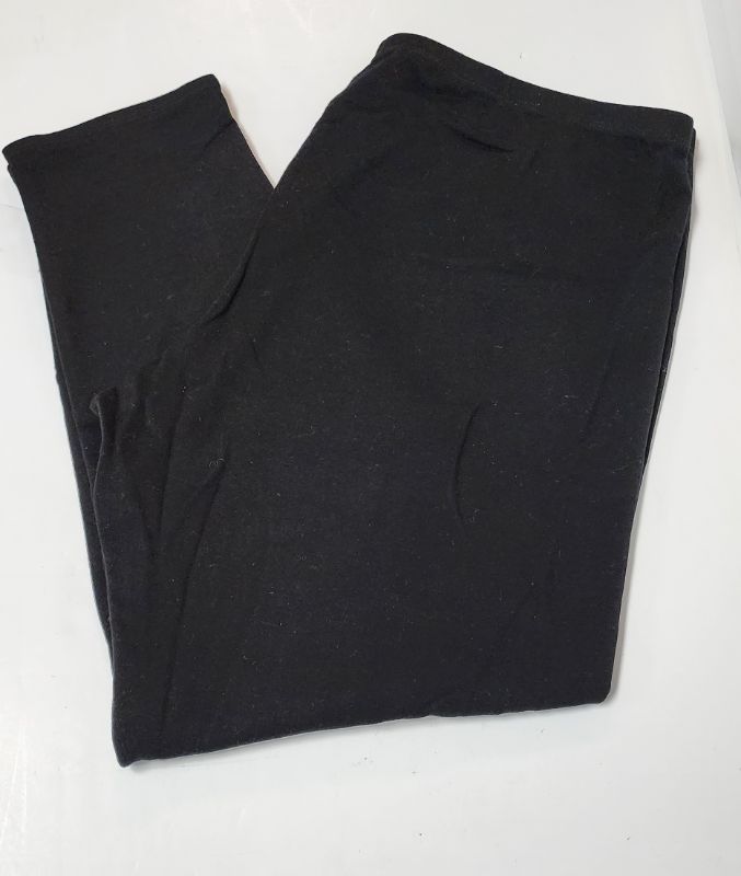 Photo 1 of PLUS SIZE 2X EILEEN FISHER BLACK LEGGINGS- 