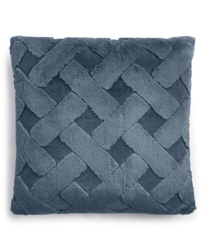 Photo 1 of Martha Stewart Collection Lattice Faux Fur Decorative Pillow, 20 x 20",Grey. Measures: 20in x 20in - Invisible zipper closure for a finished look
Features soft, faux fur - Complete any room with this decorative pillow from Martha Stewart Collection, featu