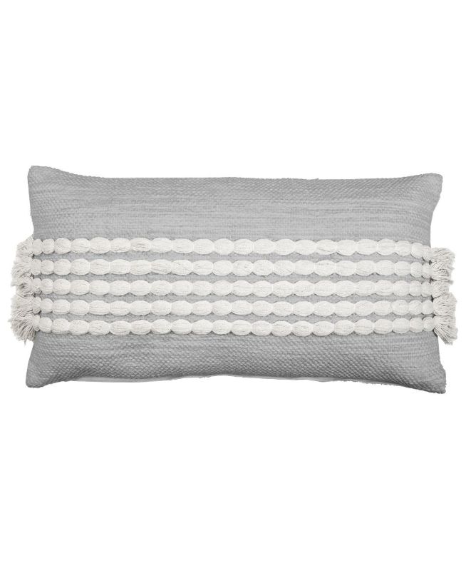 Photo 1 of Lush Decor Linear Dotted Decorative Pillow, 13 x 24 Inches