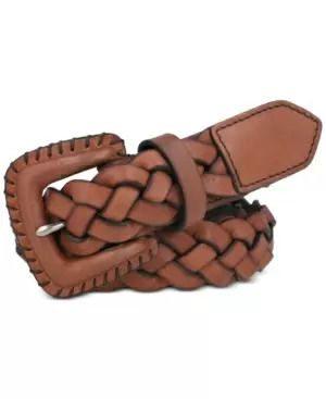 Photo 1 of SIZE M - Frye Women's Woven Braided Leather Belt