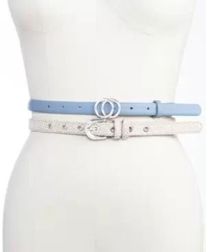 Photo 1 of SIZE S - Inc International Concepts Women's 2-For-1 Belts, Created for Macy's