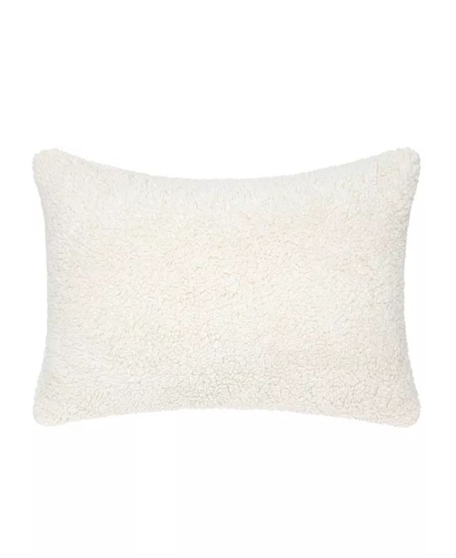 Photo 1 of STANDARD SIZE - DREAMEASE Sherpa Comfort Pillow, Standard/Queen. Sherpa Comfort Pillow, by DreamEase™. Super soft, huggable comfort. Faux sherpa for cuddling. Ideal for all sleep positions. One pillow - Dimensions: 20" x 28" - Super soft faux sherpa pillo