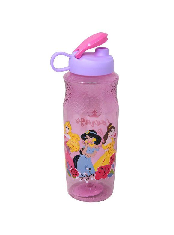 Photo 1 of Zak Princess 30oz Sullivan Bottle. Fun artwork makes hydration a blast! This bottle has a 30-ounce capacity, with a carrying loop built into the lid so you can take it on the go. The easy-open cover protects the spout when it's not being used, and everyth