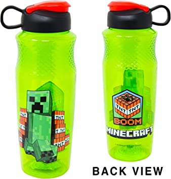 Photo 1 of Minecraft Water Bottle 30oz Minecraft Refillable Bottle for School , Sports, and More