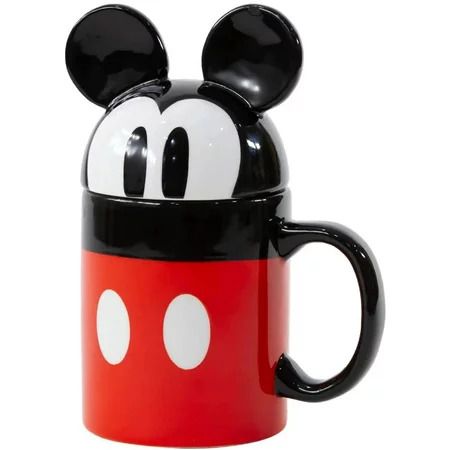 Photo 1 of Disney Mickey Mouse 17oz Ceramic Covered Mug with Lid