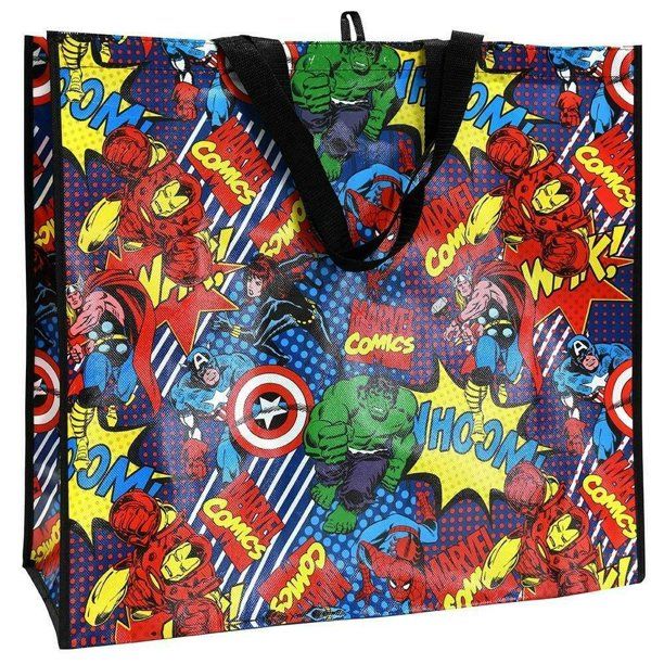 Photo 1 of Marvel Avengers Jumbo size XL Premium Tote Bag, Size 19" x 7" x 17"