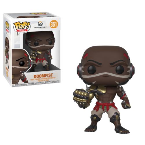 Photo 1 of FUNKO POP GAMES OVERWATCH DOOMFIST #351 NEW VINYL FIGURE