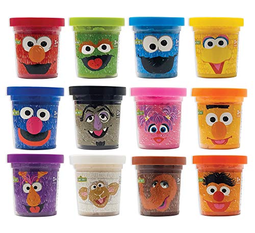 Photo 1 of Sesame Street 12-Pack of Play Dough | Includes 12 Cans of 2oz Modeling Clay in 12 Classic Dough Colors | 24 Ounces Total | Gift for Kids.
Each box includes 12 cans of 2oz dough in 12 classic colors (yellow, white, pink, orange, light orange, blue, dark bl