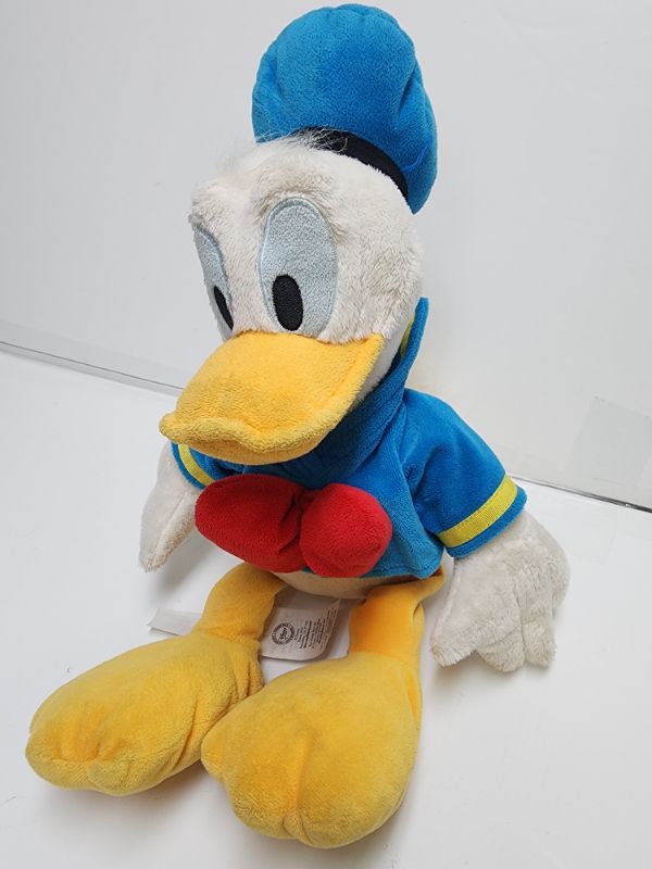 Photo 2 of Donald Duck Plush Disney Store Authentic Exclusive Stuffed Animal 18 inches Soft. 