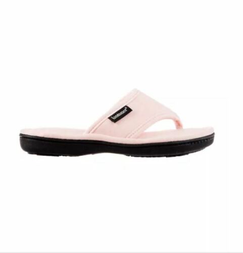 Photo 3 of SIZE XL 9.5-10  ISOTONER Jersey Cambell women's thong slippers with Memory Foam. Suitable for all seasons very useful slippers Features; Slip Resistant Padded Cushioned Comfort Memory Foam Breathable Season; Fall Winter Spring Summer Insole Material; Foam