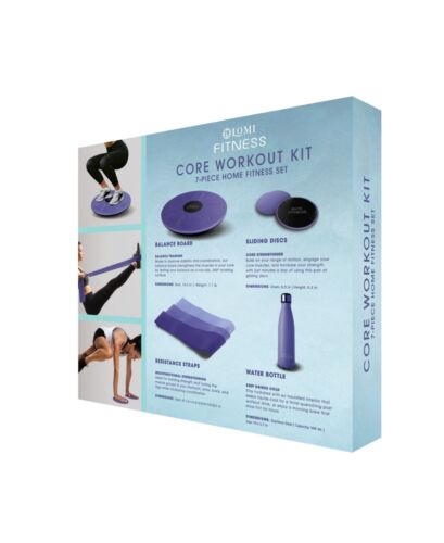Photo 2 of Lomi 7-in-1 Core Workout Kit, Lomi 7-in-1 Core Workout Kit (Amethyst). Lomi finds practical ways to address your fitness needs with specialized technology made to help you reach your personal goals, all in the comfort of your own home. Our fitness kits wi