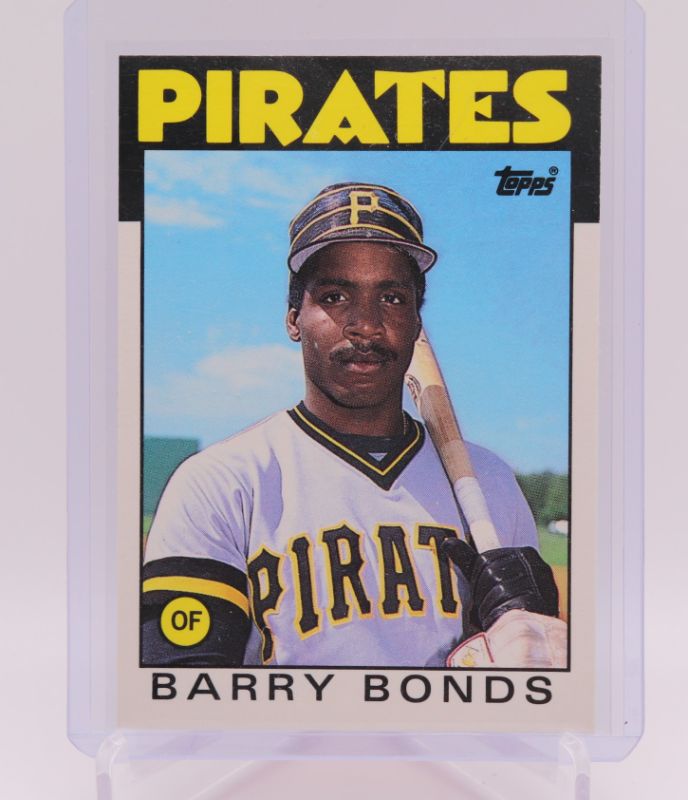 Photo 1 of 1986 Topps Traded Barry Bonds ROOKIE (Mint)