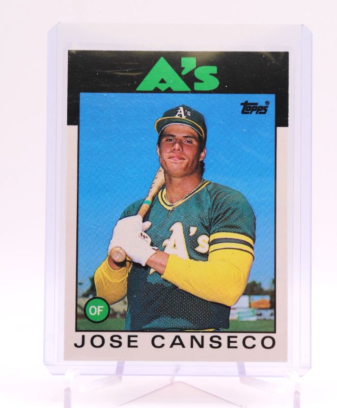Photo 1 of 1986 Topps Traded Jose Canseco ROOKIE (Mint)