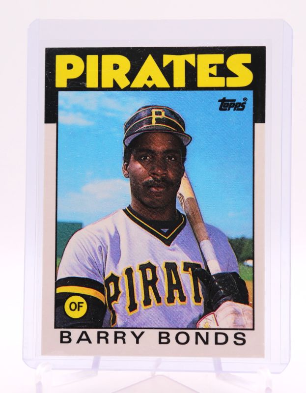 Photo 1 of 1986 Topps Traded Barry Bonds ROOKIE (Mint)