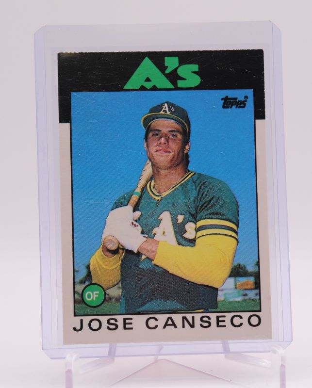 Photo 1 of 1986 Topps Traded Jose Canseco ROOKIE (Mint)