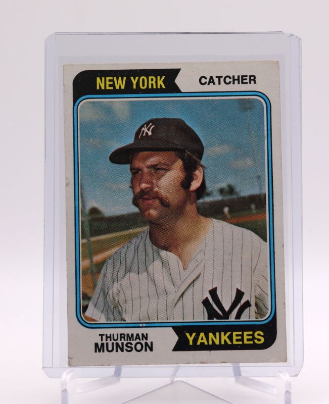 Photo 1 of 1974 Topps Thurman Munson (VG-EX)