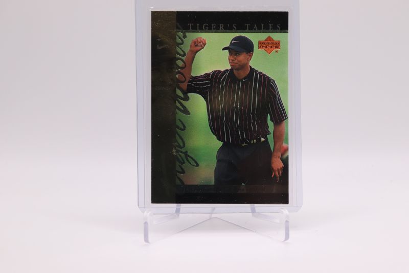 Photo 1 of 2001 Upper Deck Tiger Woods ROOKIE (Mint)