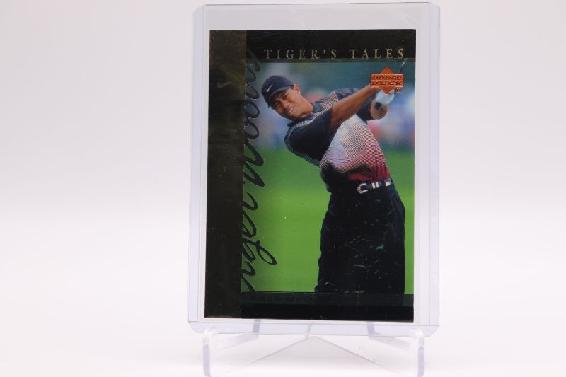 Photo 1 of 2001 Upper Deck Tiger Woods ROOKIE (Mint)